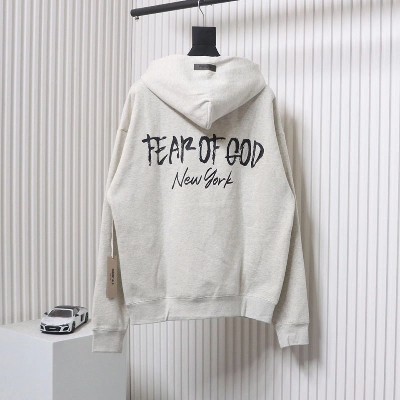 Fear Of God New York Limited Edition Print Hoodie
