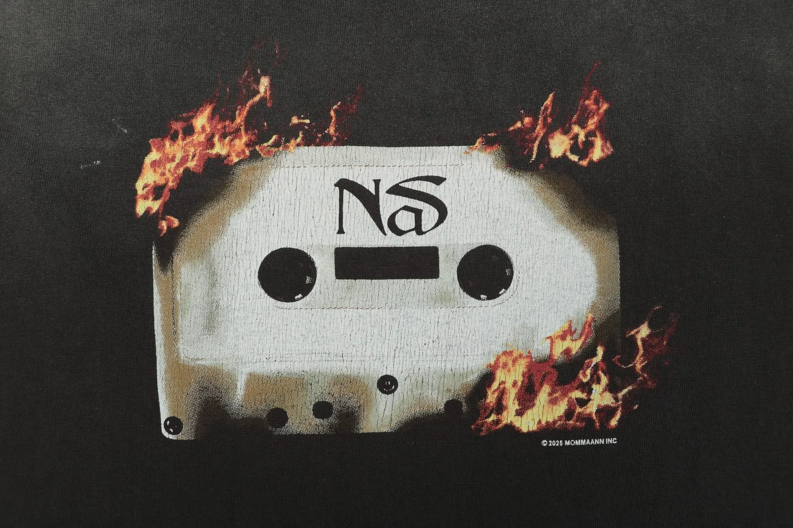 Cassesstte Tape Logo Print