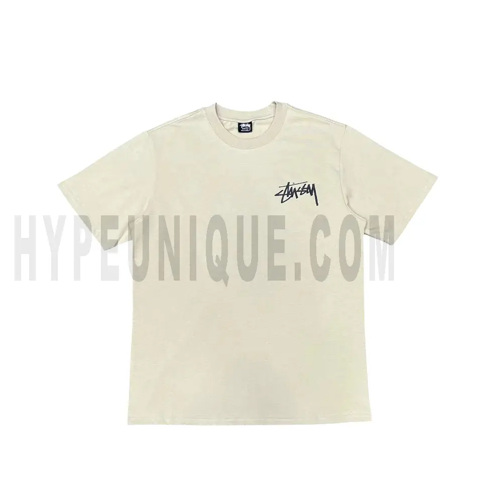 The front of the brown clothes
