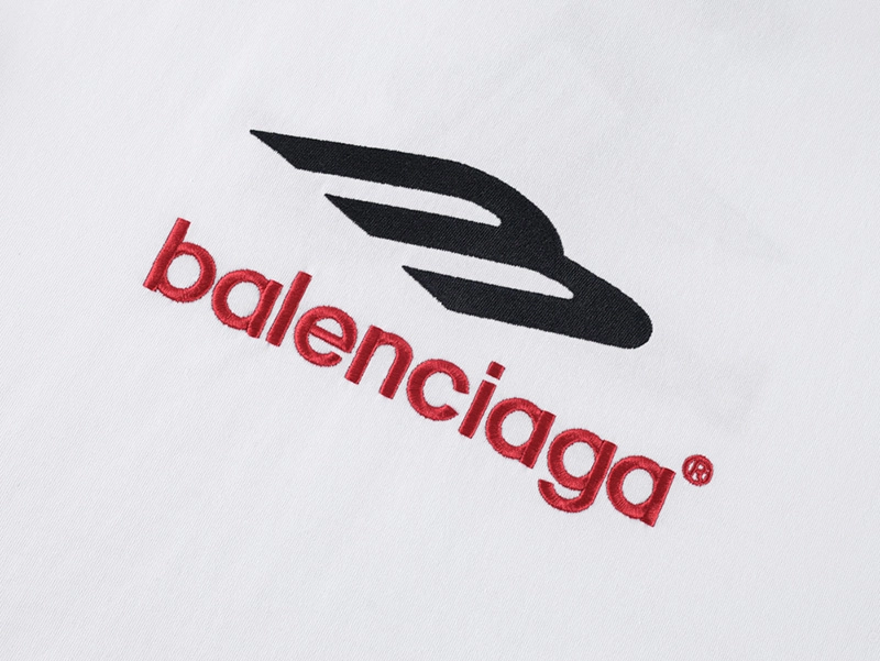 3B Letter Embroidered T-Shirt