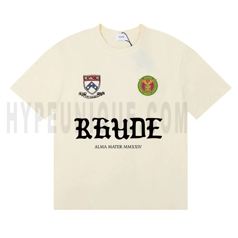 The front of the beige clothes