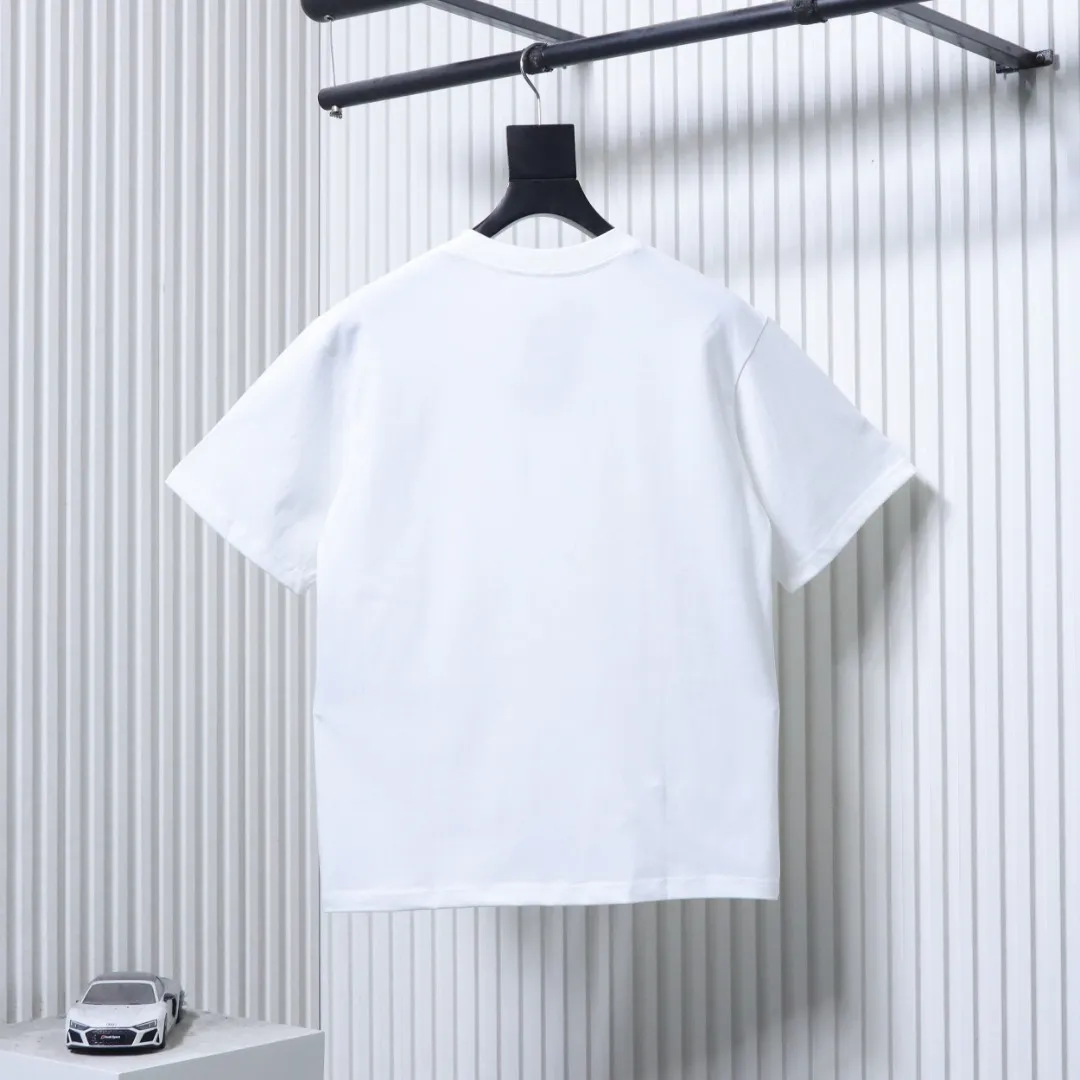 Back of KS Crew Neck Pure Cotton Sports T-Shirt