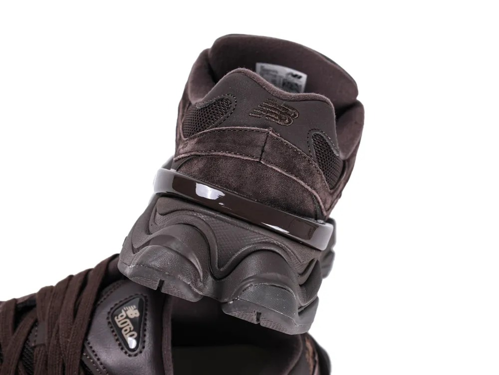 New Balance 9060 Chocolate Rear View