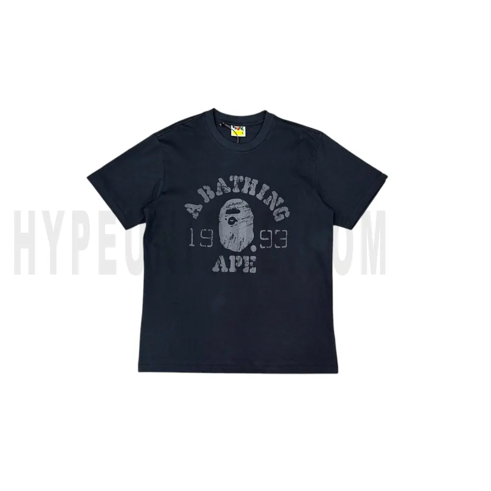 The front of the black clothes