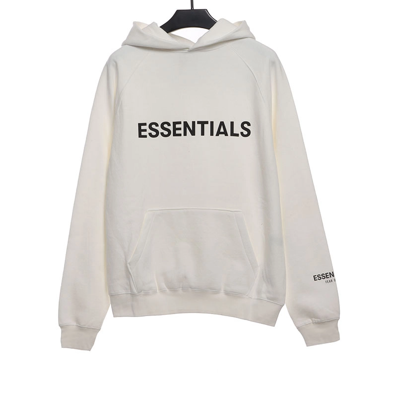 Fear of God Chest Silicone Lettering Hoodie Reps
