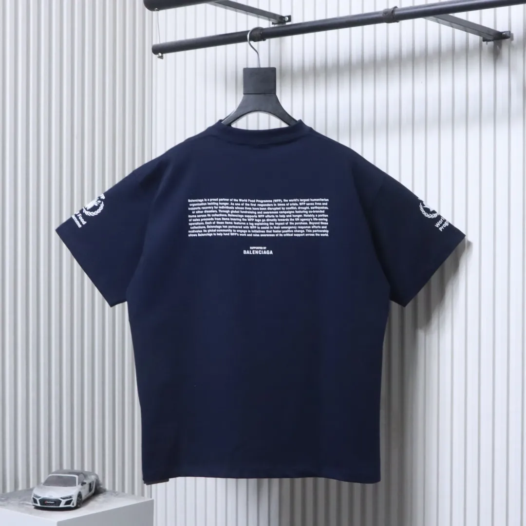 Back BLCG x WFP Collaboration Logo T-Shirt