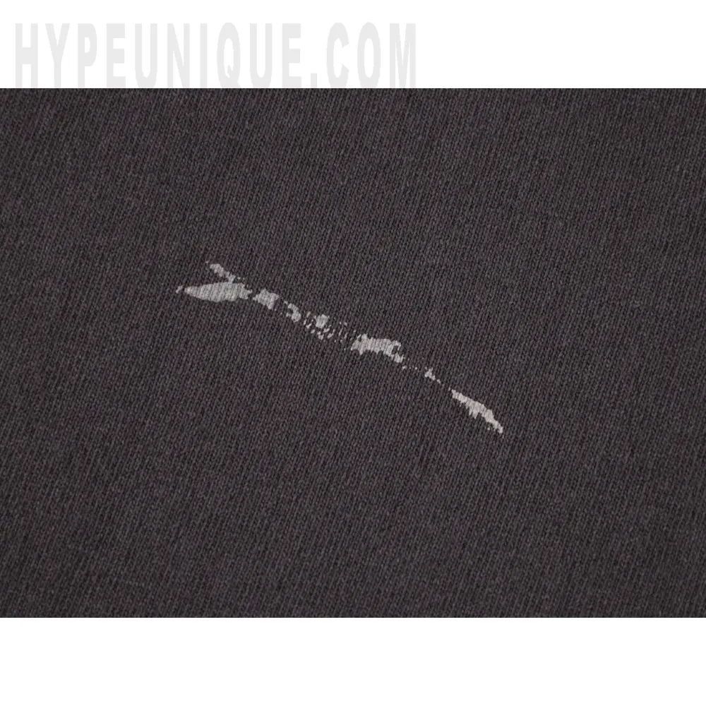 Printed graphic on the front of the garment