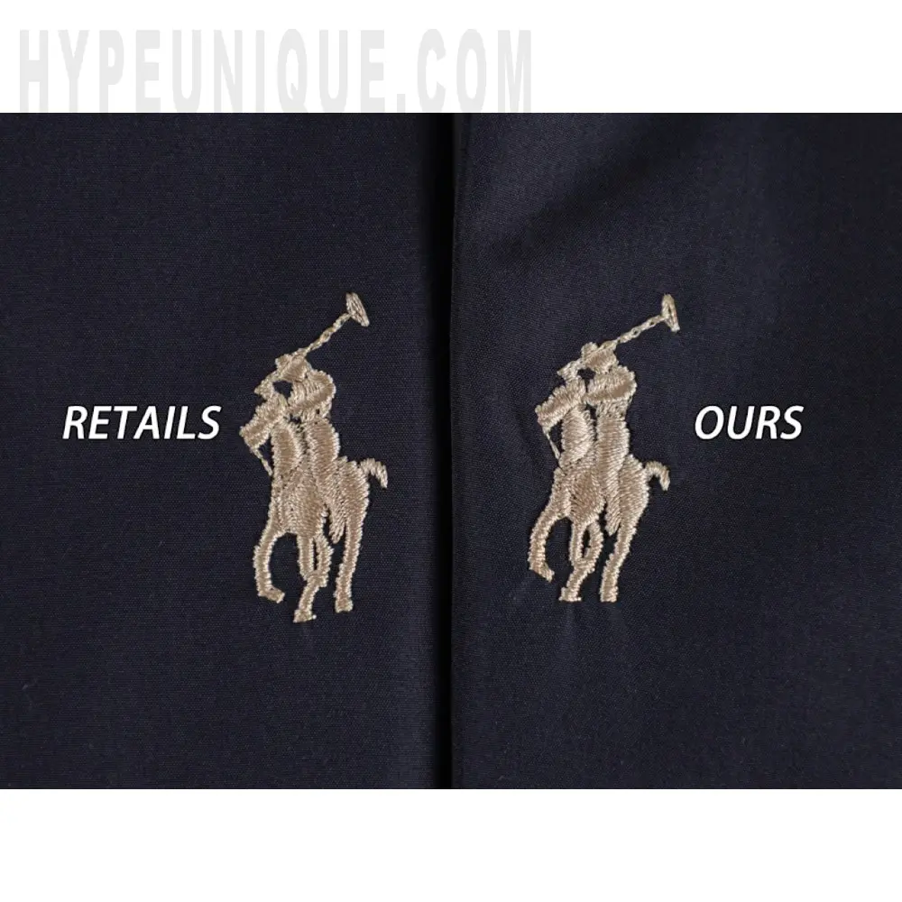 Embroidered graphic on the front of the garment