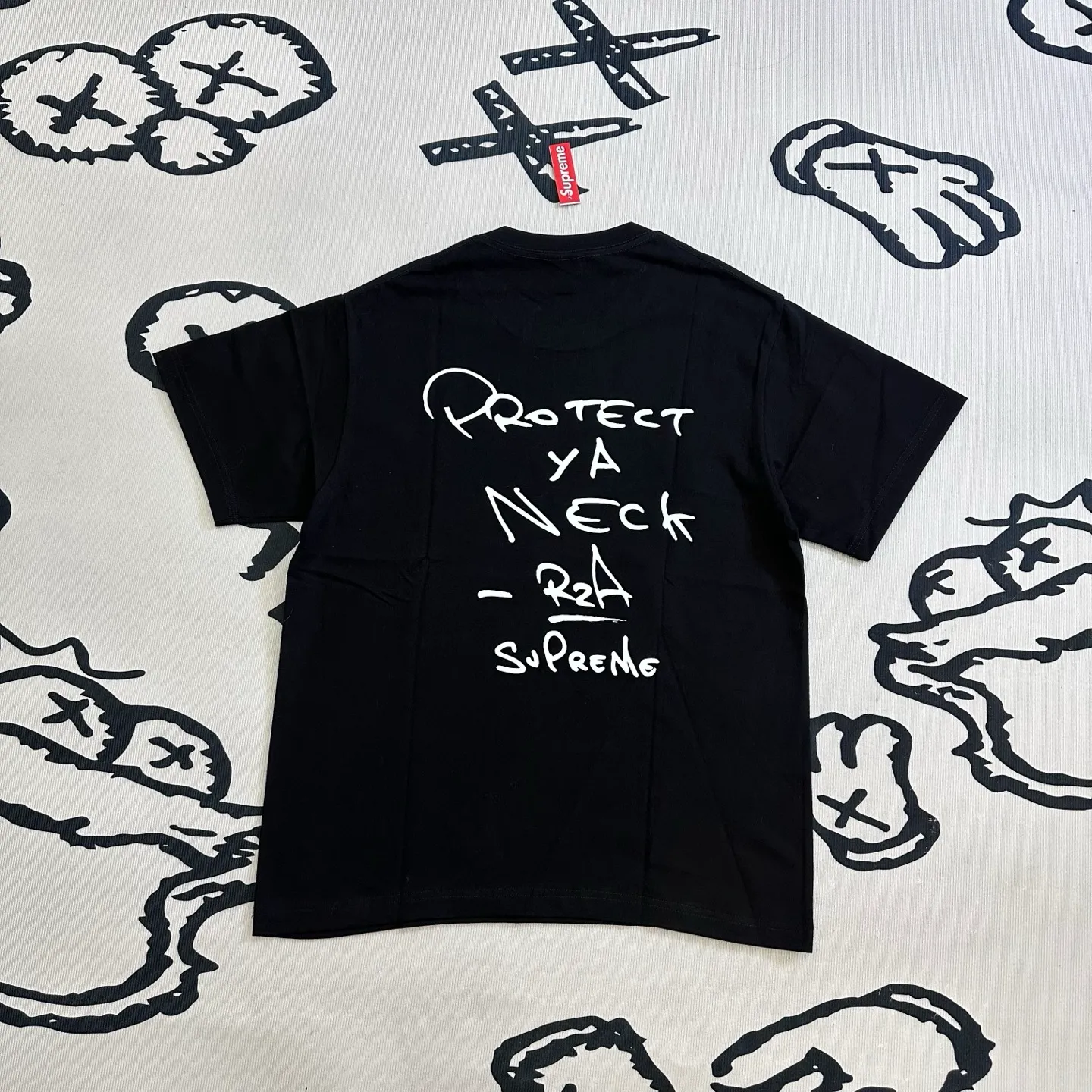 Back Sup x Wu-Tang Clan RZA Graphic Cotton T-Shirt