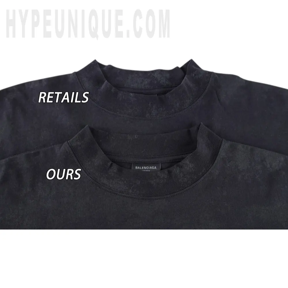 Close-up of the collar detail