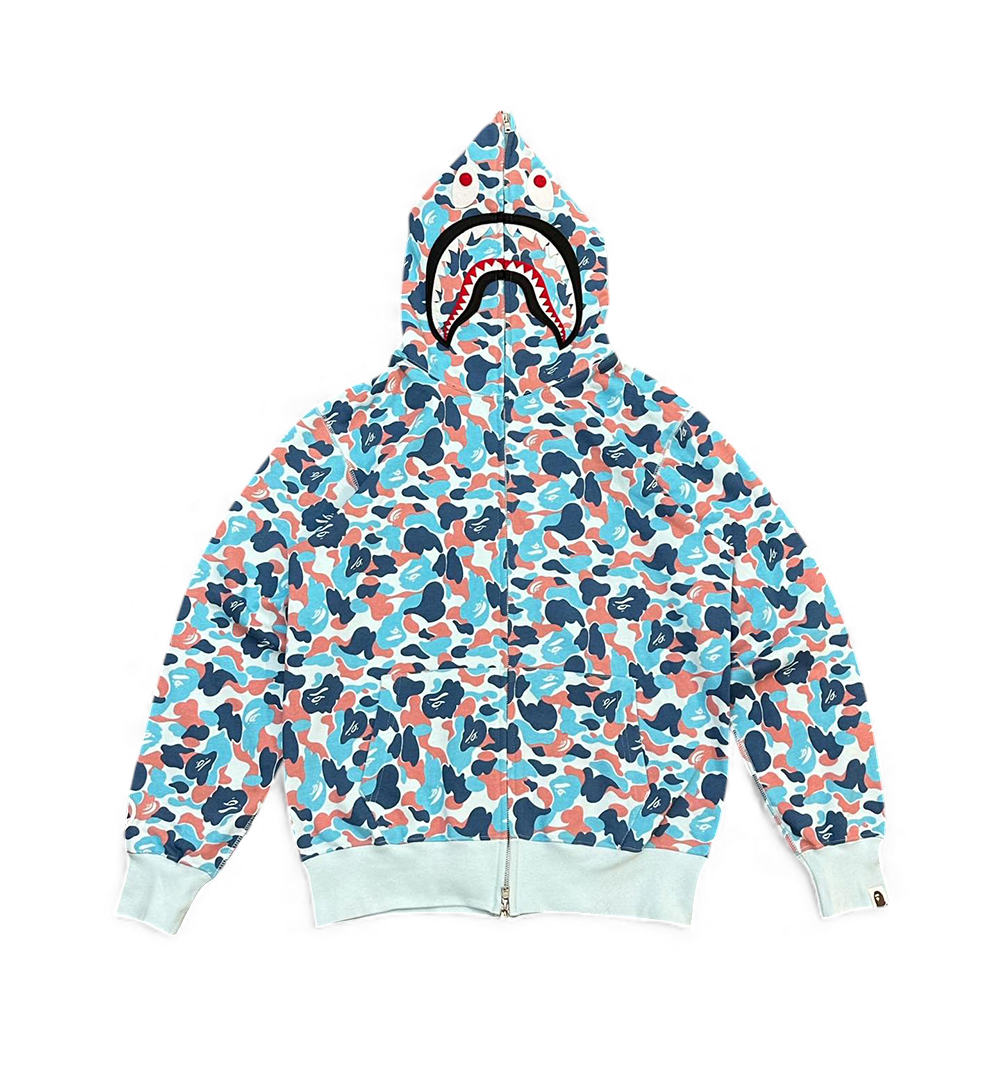 BAPE Store Hangzhou Separate Shark Full Zip Hoodie