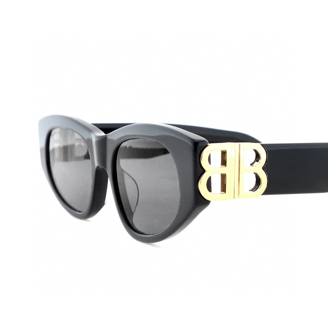 Cat Eye Gold Double B Sunglasses