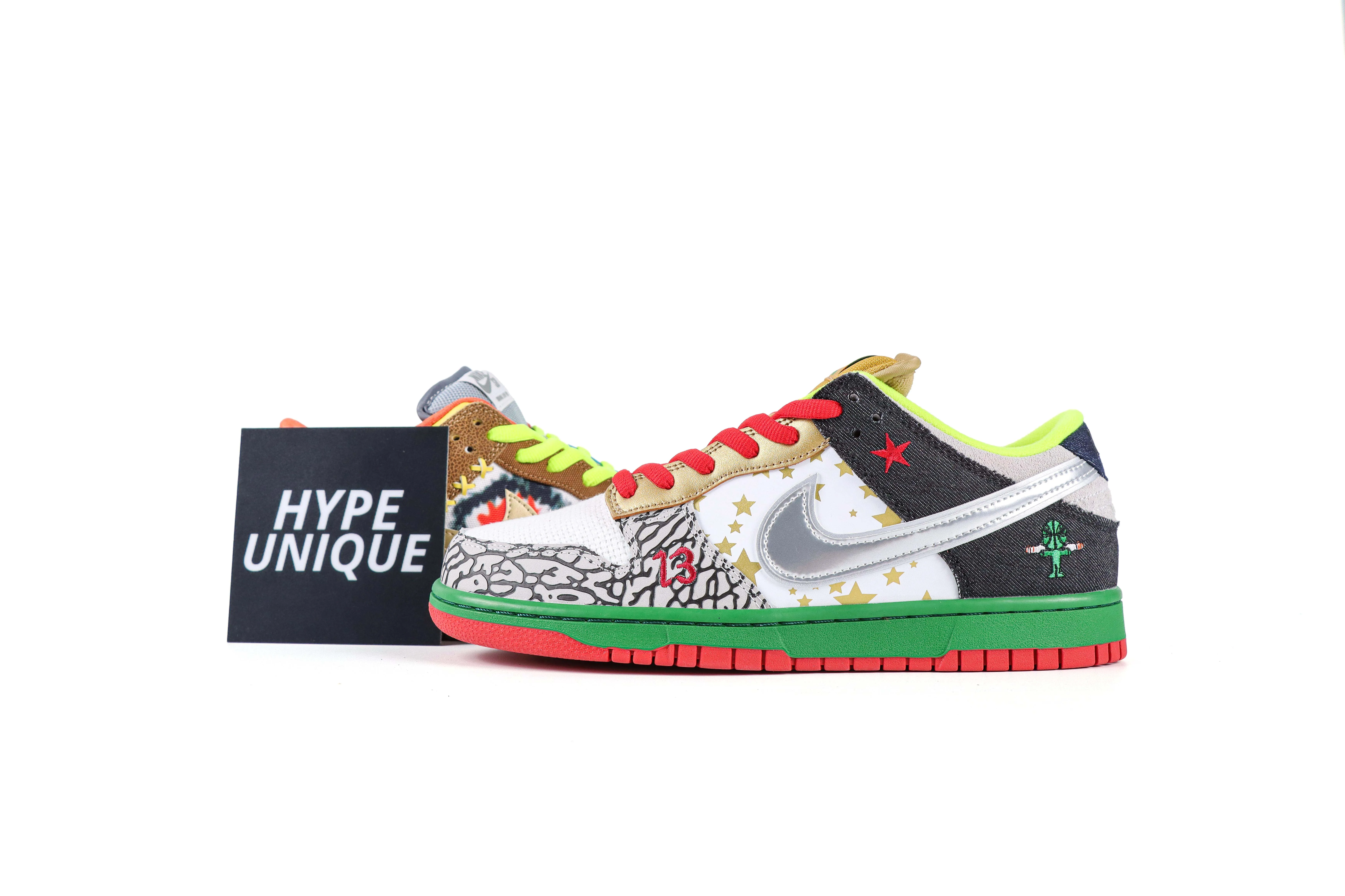 SB Dunk Low Pro “What The Dunk”