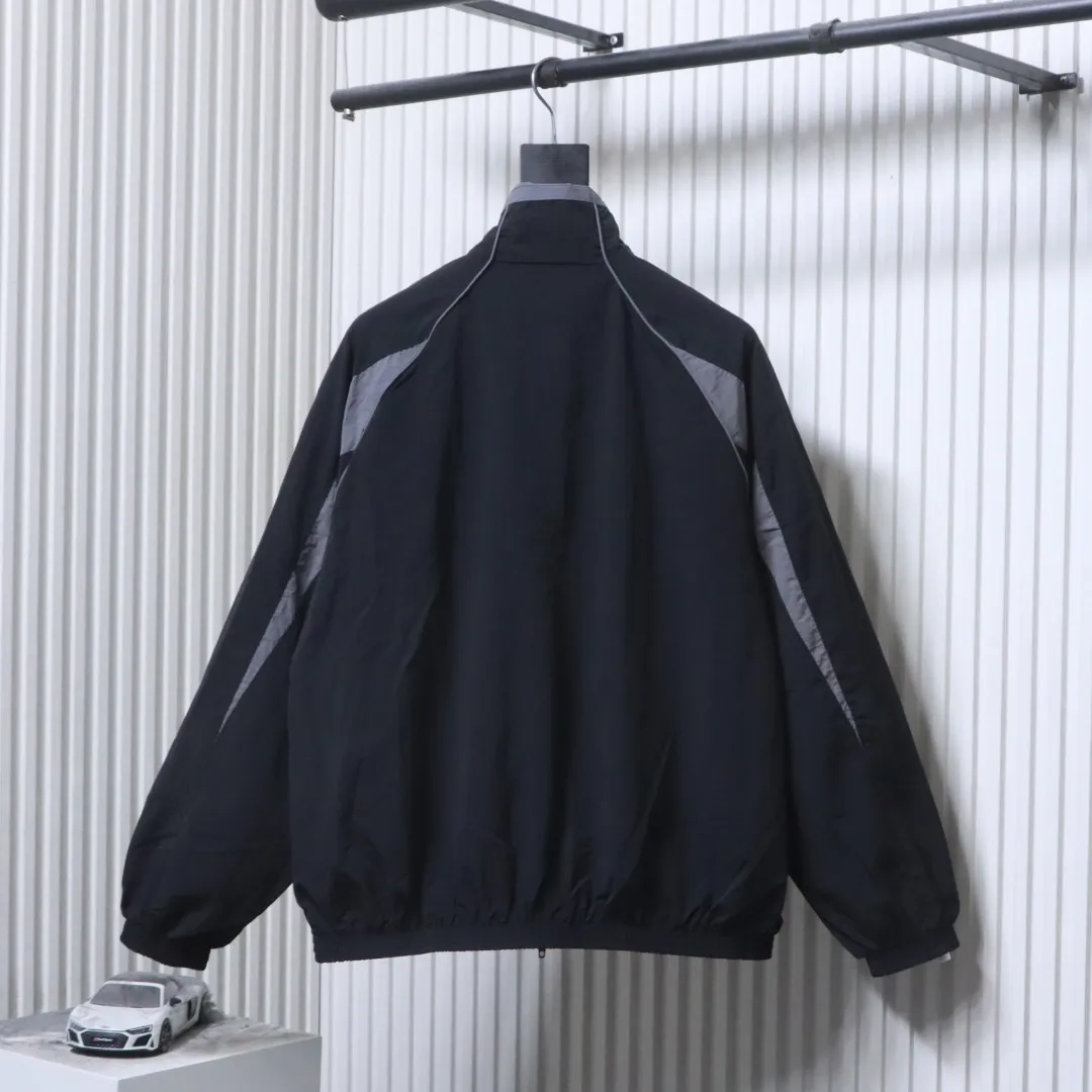 Back BLCG 24FW Embroidered Oversized Track Jacket
