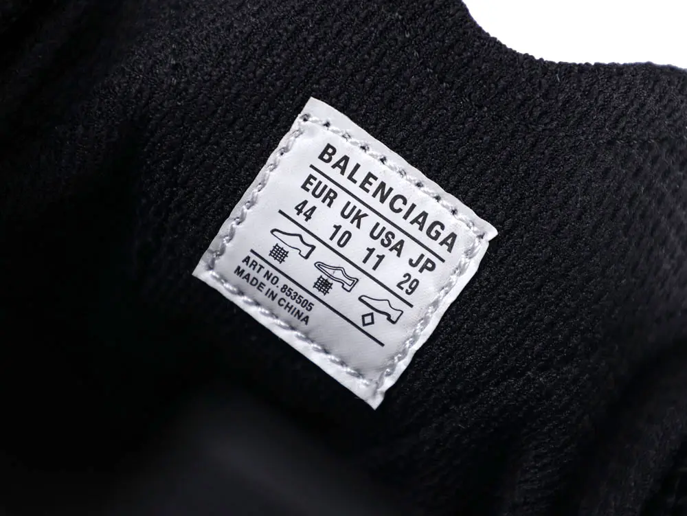 the size label