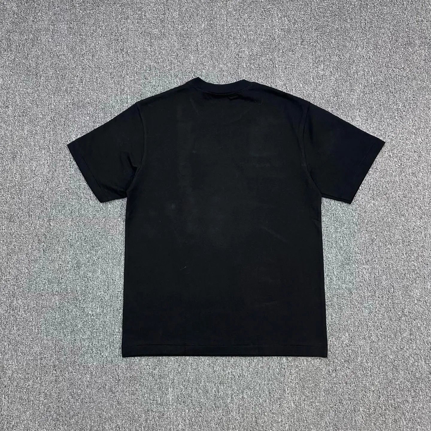 Back BAPE Cartoon Ape Blue Camouflage T-Shirt