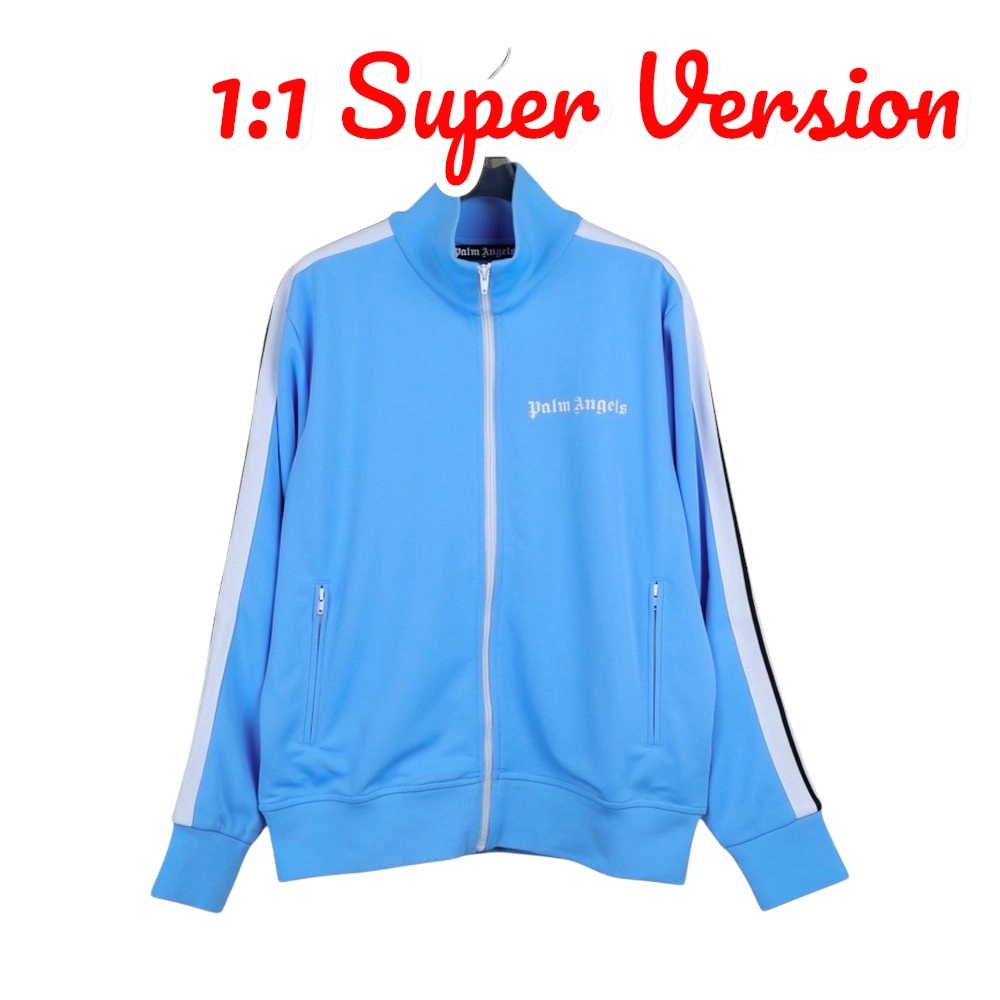 Palm Angels Classic Track Jacket ‘Ocean Blue’