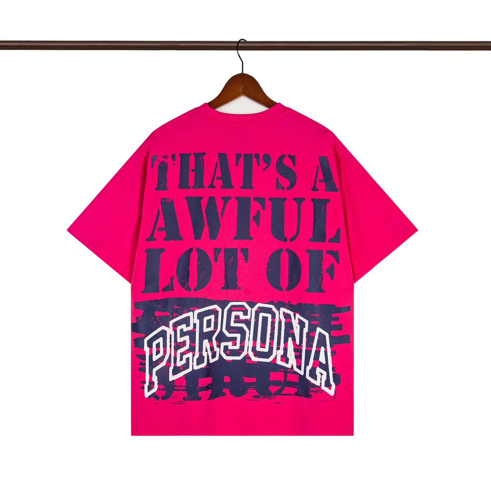 Back of That’s A Awful Lot Of Cough Syrup Persona Graphic T-Shirt