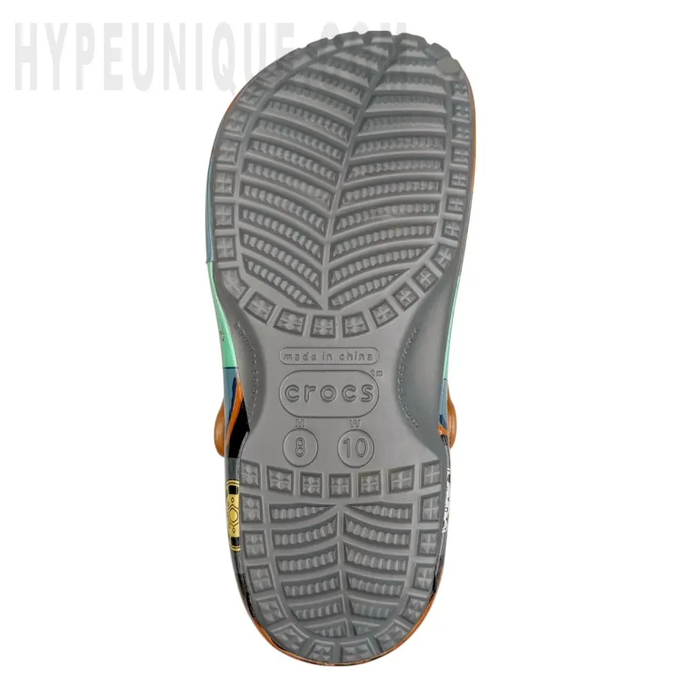 the grey outsole