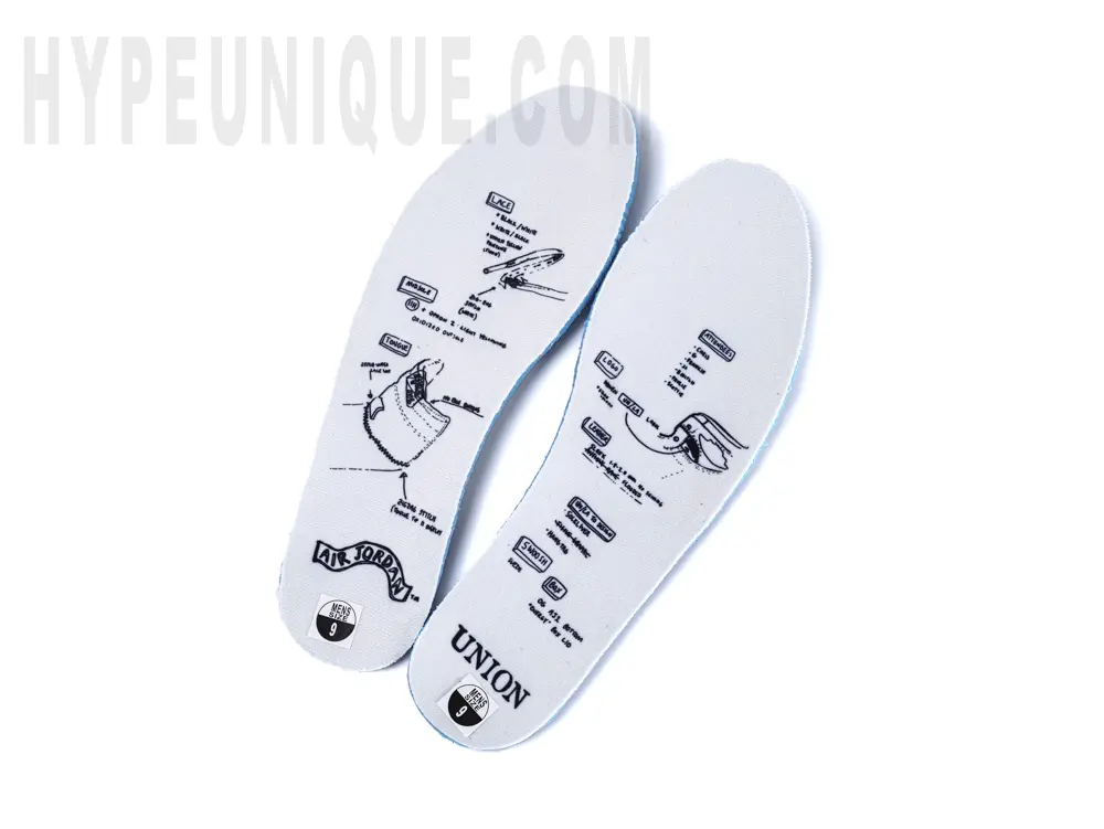 the white insole