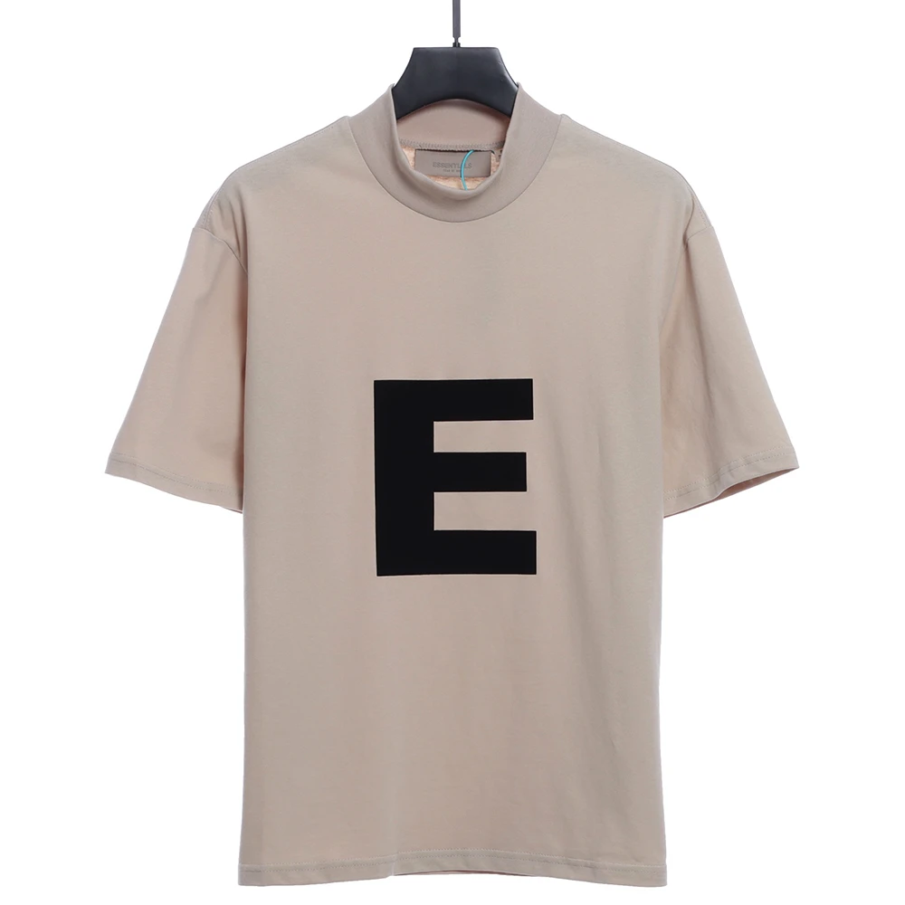 E-Line Flocking T-Shirt（Khaki /Green/Beige/Black）