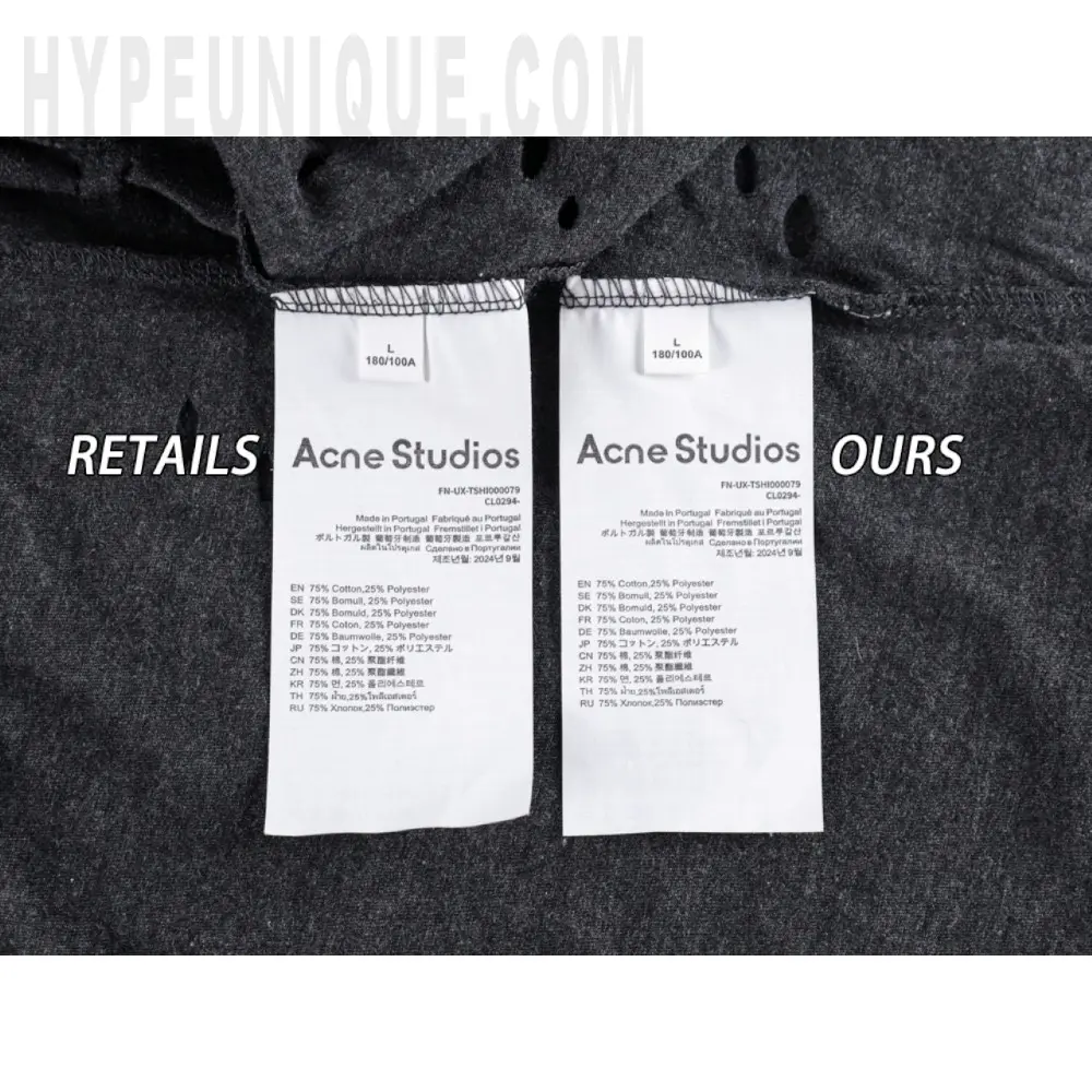 Wash Label
