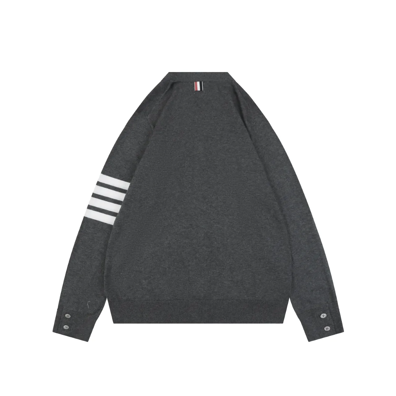 TB Tennis Racket Embroidered Knit Cardigan