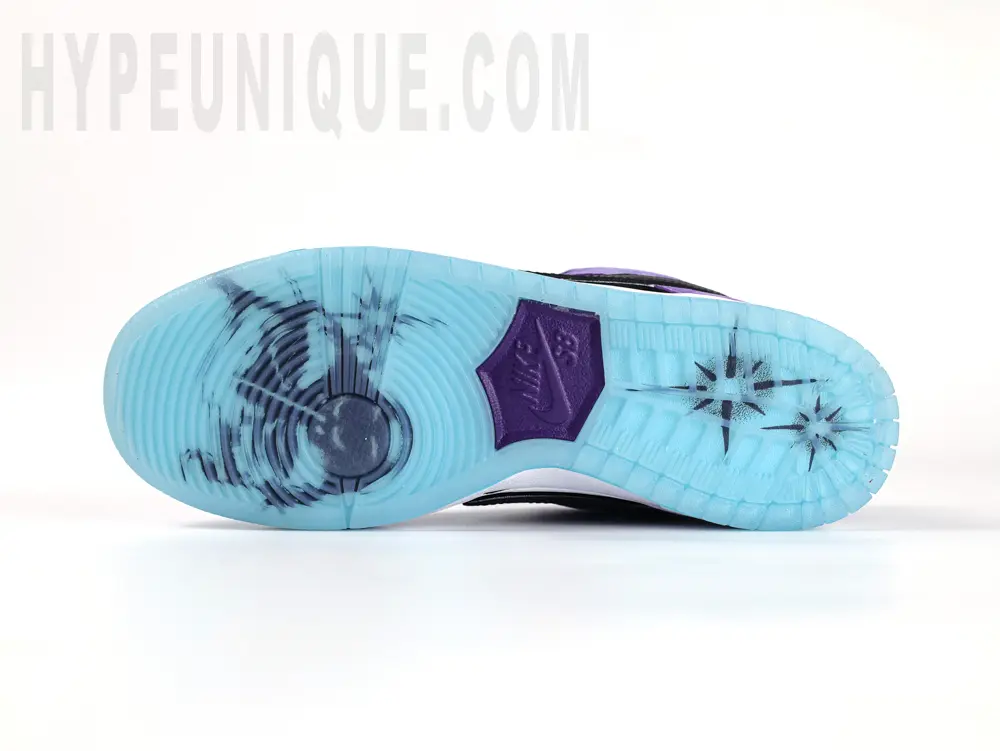 the blue shoe box