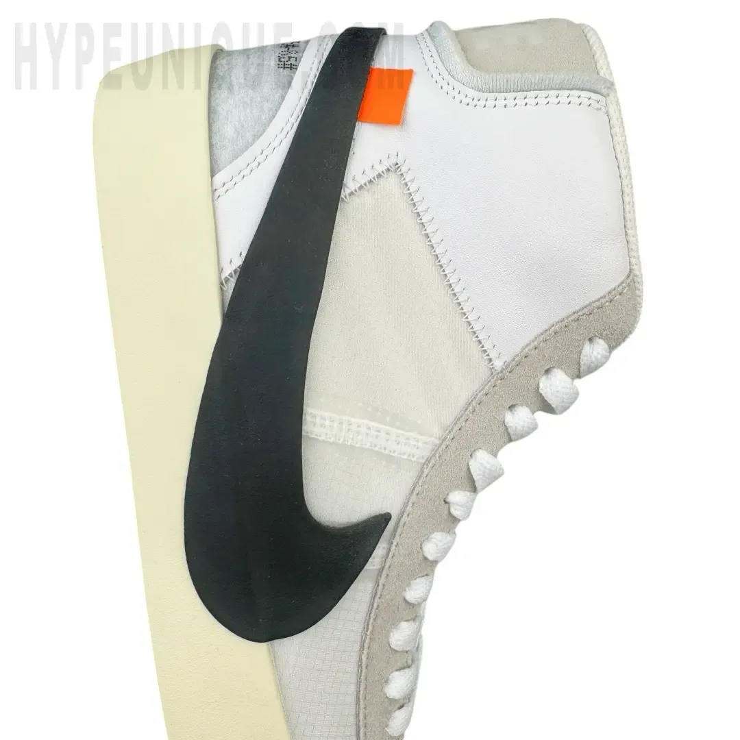 the black swoosh logo