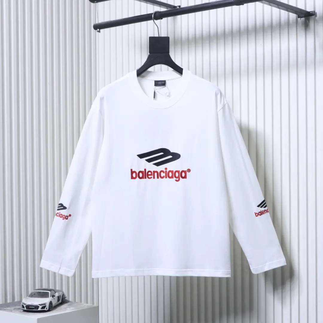BLCG 3M Logo Embroidered Long-Sleeve Shirt