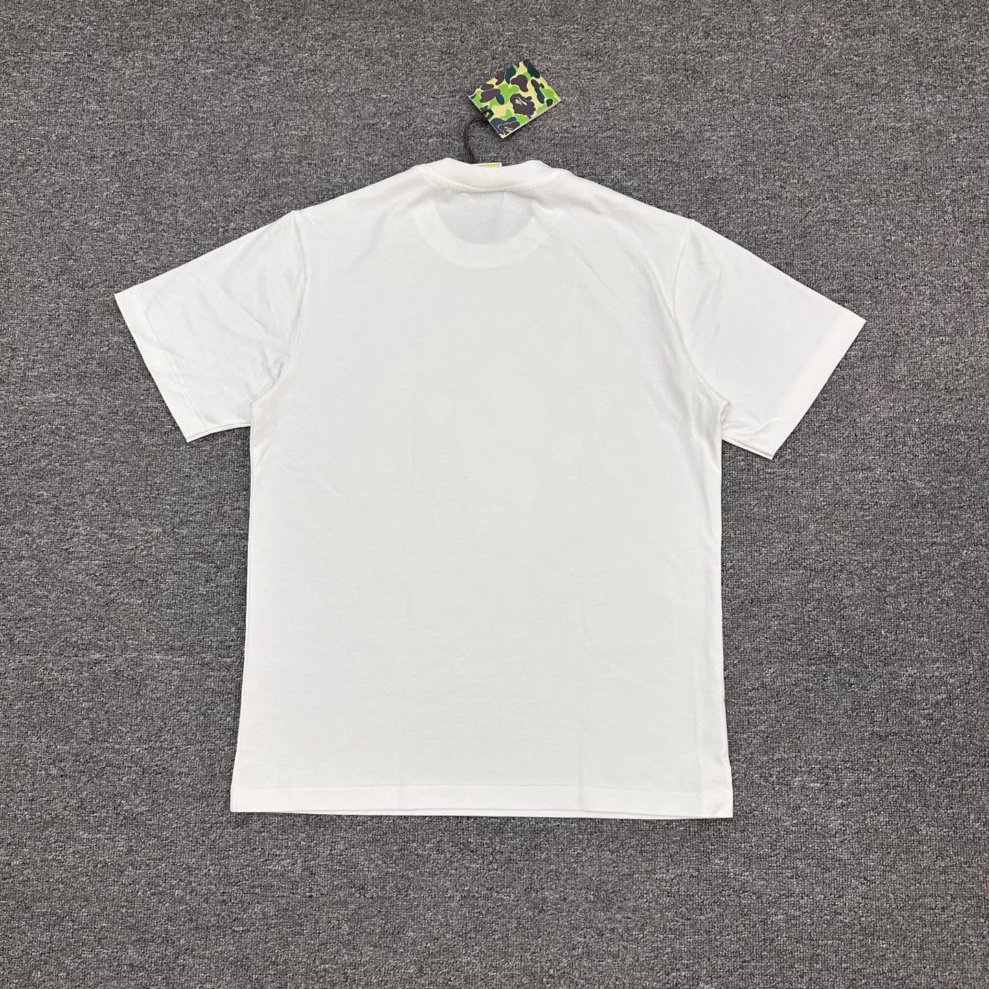 Back BAPE x 88RISING FW25 Rubik’s Cube Ape Graphic T-Shirt
