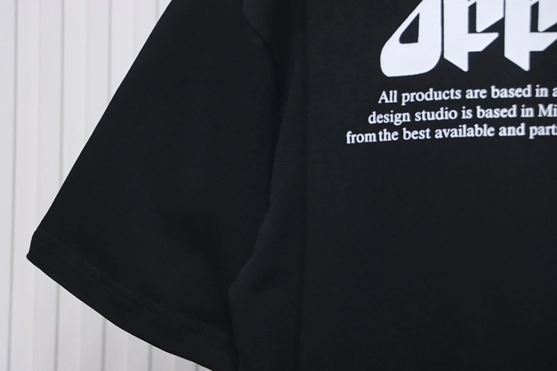 Off-White Eyes and Letters Logo Printed T-Shirt