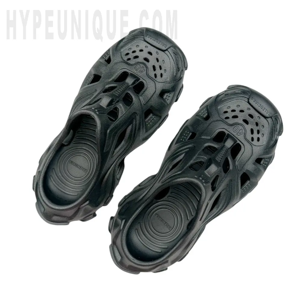 The pair of shoes