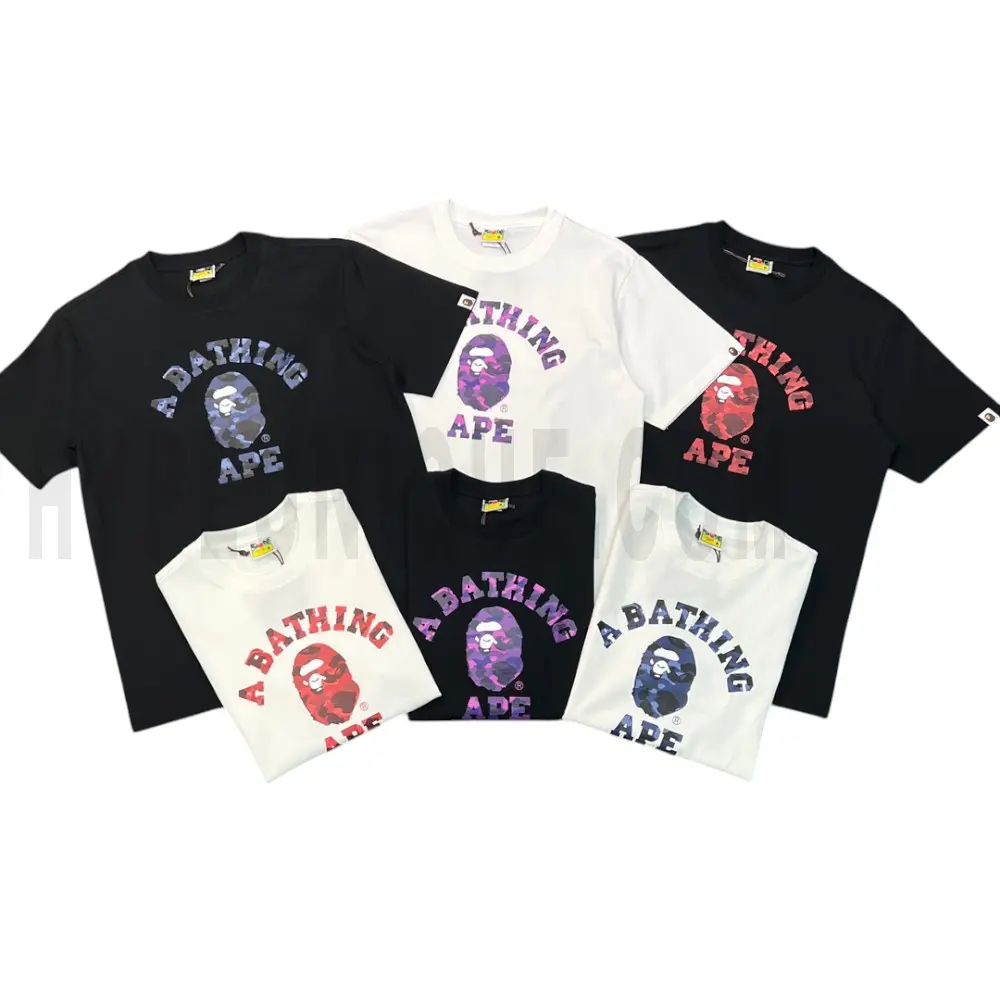 Bape Abc Camo College T-Shirt