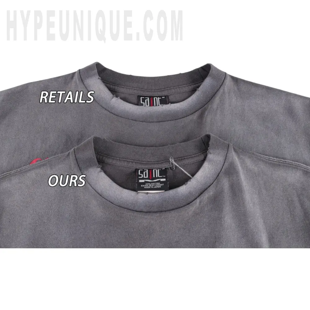 Close-up of the collar detail