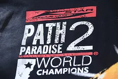Printed graphic on the front of the clothes