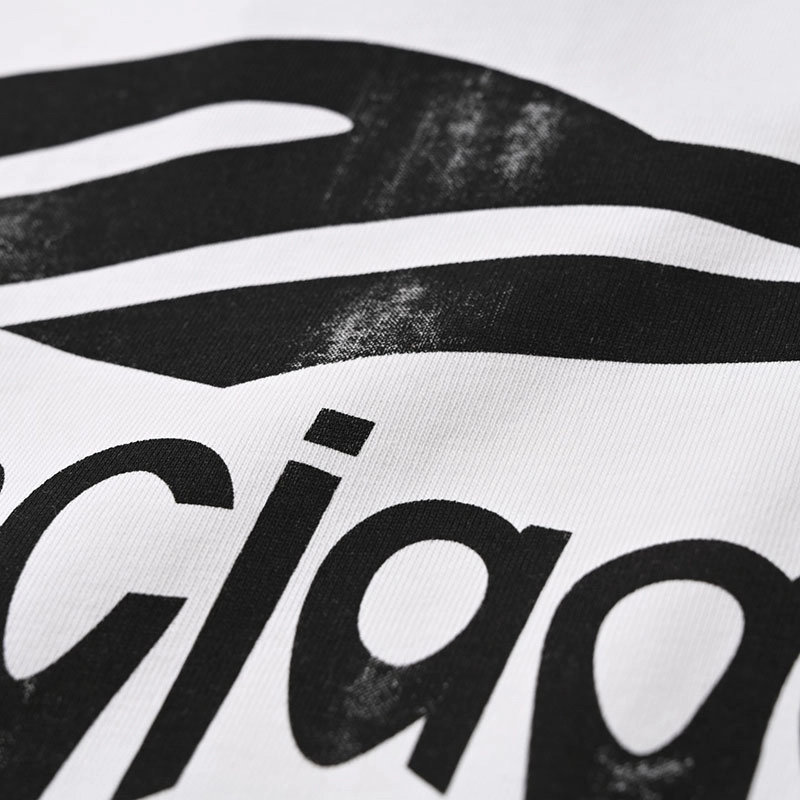 Logo Dissolved and Worn T-Shirt