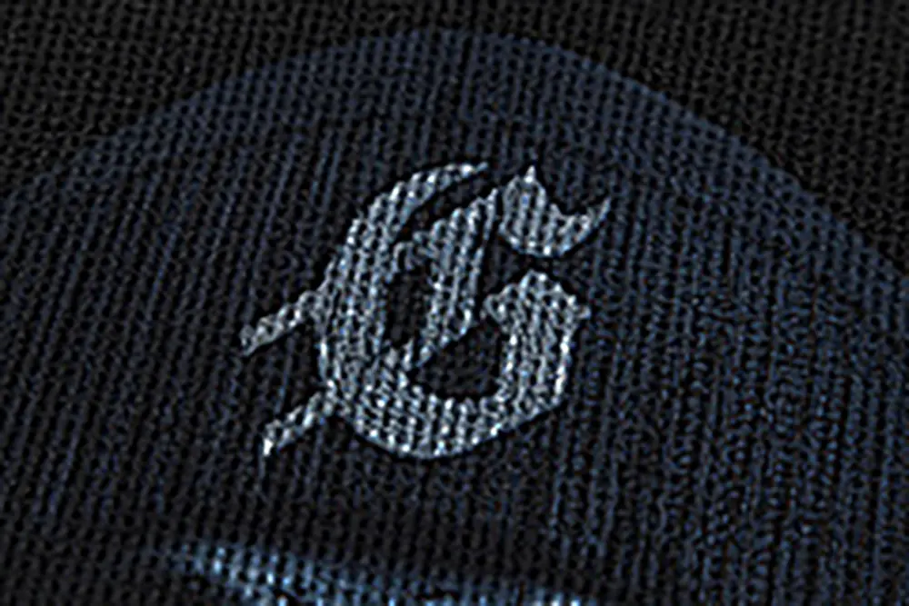 Printed graphic on the front of the clothes