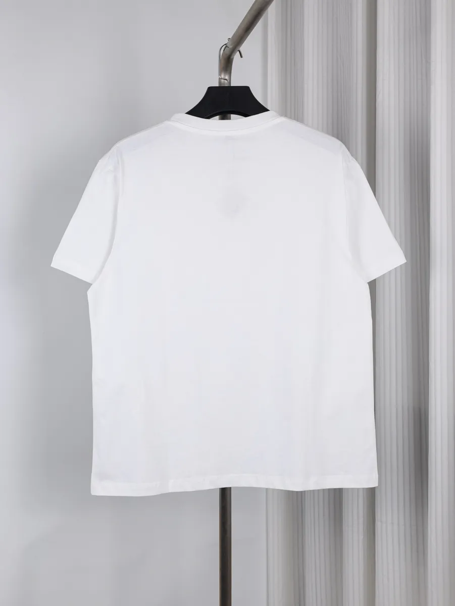 Back Pocket Anagram Colorblock Embroidered T-Shirt