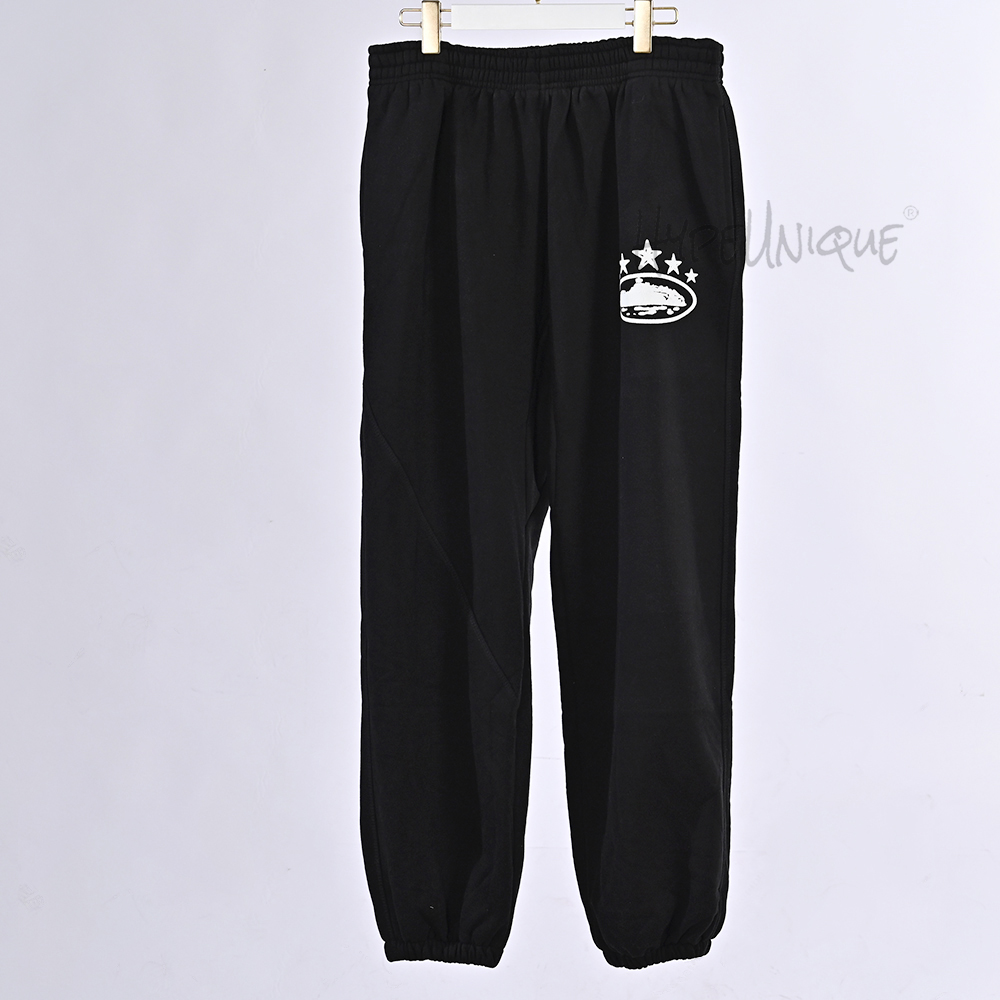 Corteiz 5 Starz Alcatraz Bottoms Black