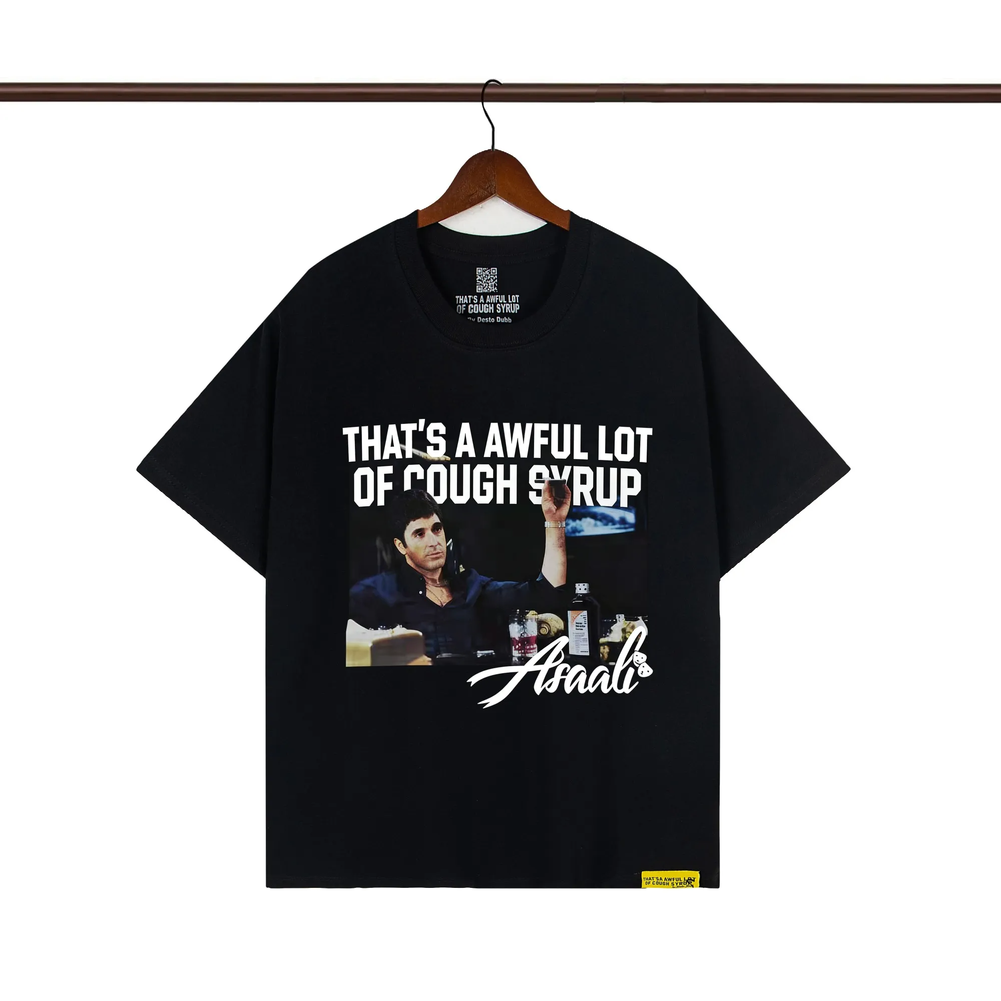 That’s A Awful Lot Of Cough Syrup Scarface Cocaine Parody Graphic T-Shirt