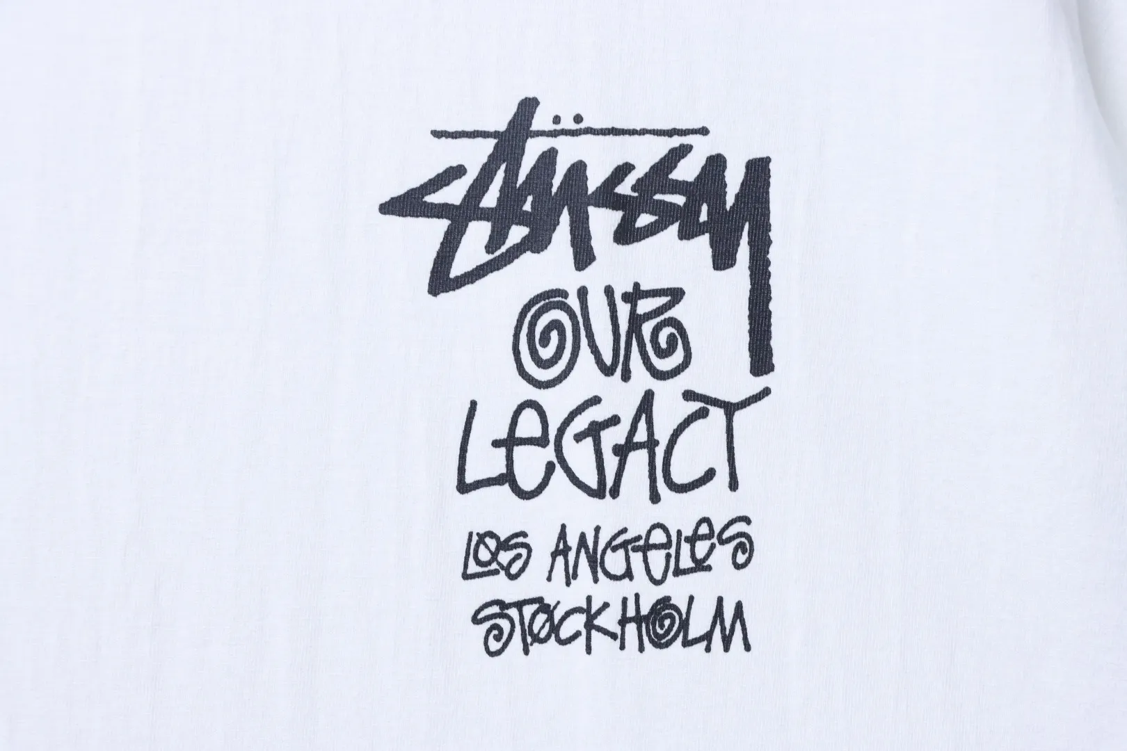 Logo In Back of T-Shirt