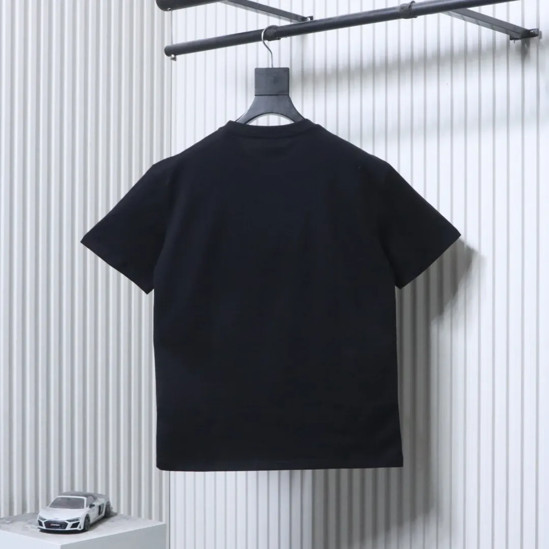 Back Classic Letter Print Cotton T-Shirt