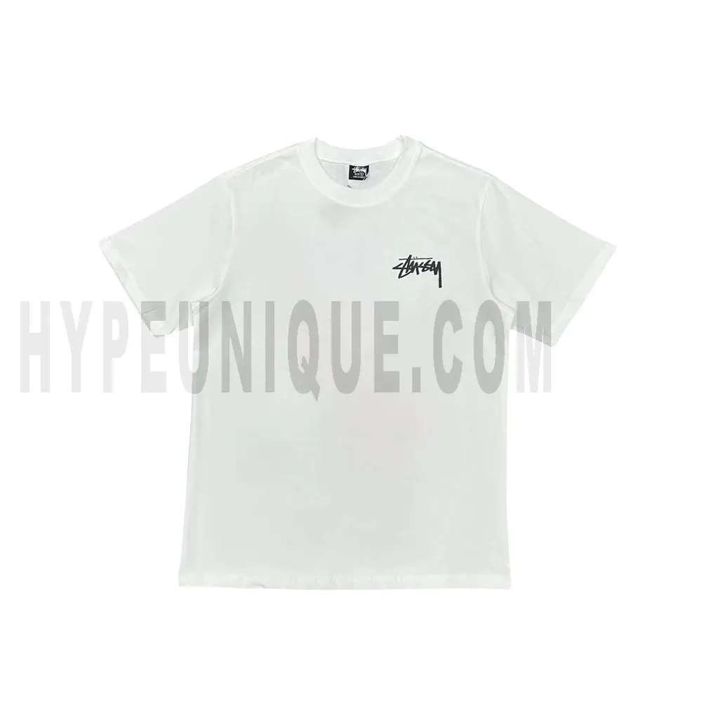 The front of the white clothes