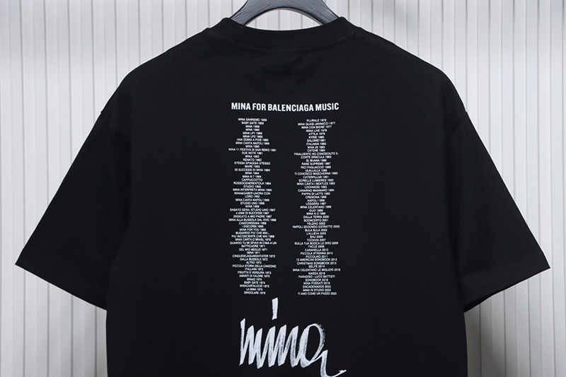 Mina Music Print T-Shirt