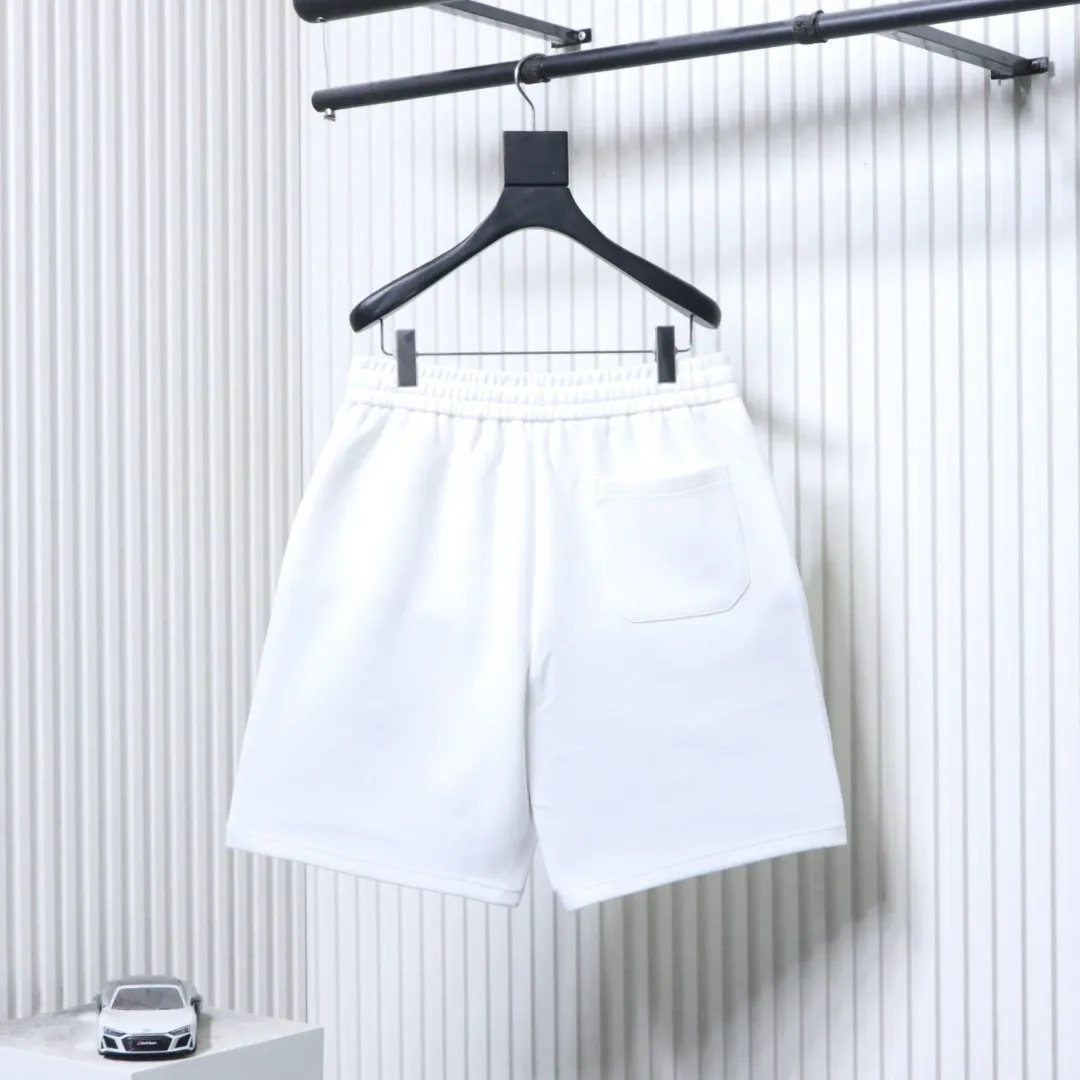 Logo Print Drawstring Sweat Shorts