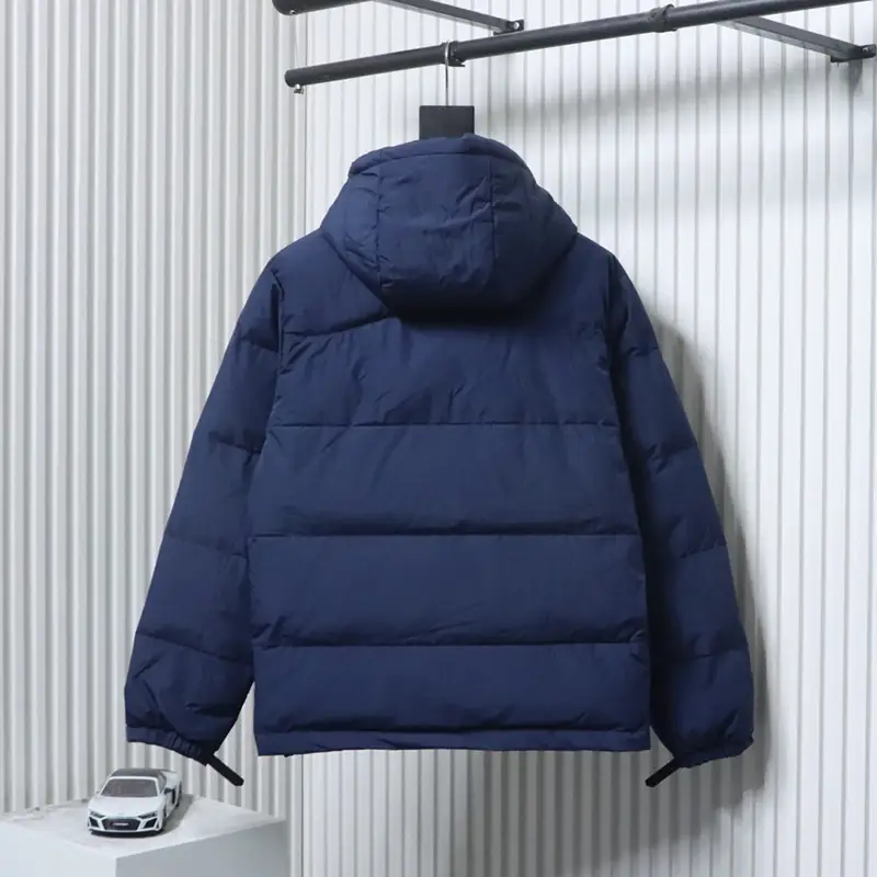 Logo Hooded Down Jacket