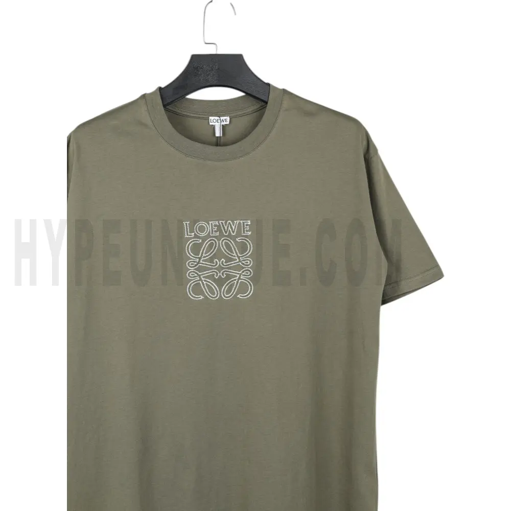 The front of the green clothes