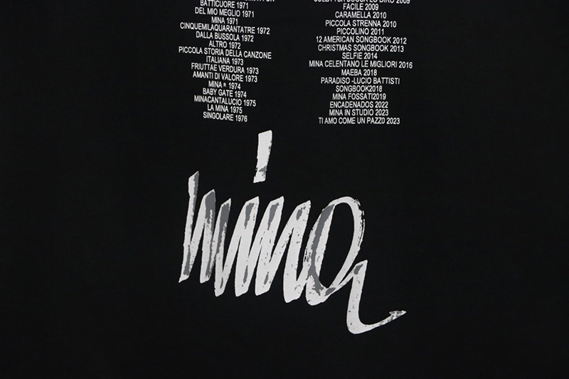 Portrait Album Logo Printed T-Shirt