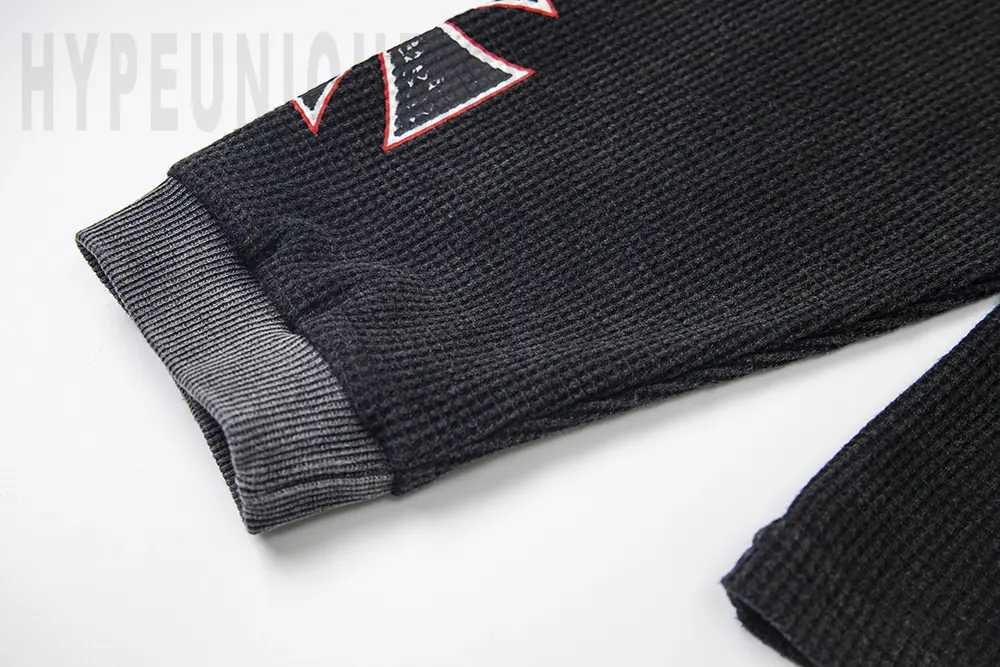 The sleeves of the clothes